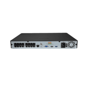 UV-NVR302-16S2-P16 NVR Enregistreur Vidéo Réseau 16 Port POE 4K 16 Canaux 2 SATA HDD (Max 8TB) Uniview