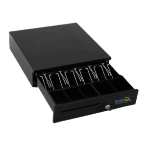 TIROIRE - Tiroir Caisse Horizontal Noir Metalique - HANASIS 2 TIROIRE - Tiroir Caisse pas cher 8 Compartiments Monnaie et 4 Billets HANASIS Maroc
