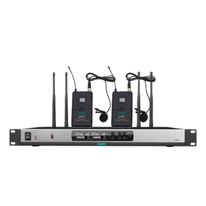 D5821 Recepteur de Microphone True Diversity a 2 canaux 2 Micros Portables DSPPA Prix Maroc min 1