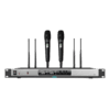 D5821 Récepteur de Microphone True Diversity à 2 canaux 2 Micros Portables DSPPA Prix Maroc