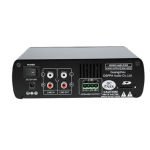 MINI60 - Amplificateur 2x30W MINI Digital WiFi USB et Bluetooth DSPPA Prix Maroc