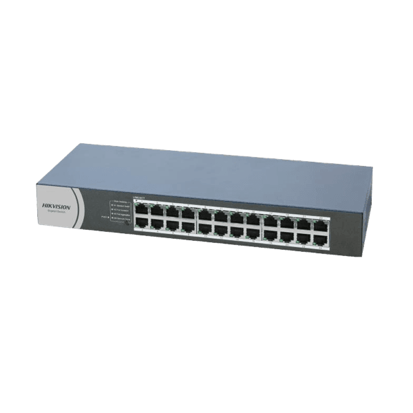 DS-3E0524R-O - Commutateur Switch Informatique à 24 Ports Gigabite Non-Géré Fast Ethernet - Hikvision Maroc