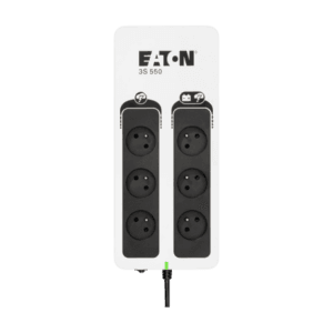 3S550F – Eaton 3S 550 FR Onduleur Compact 550 VA pour Protection Électrique et Alimentation de Secours