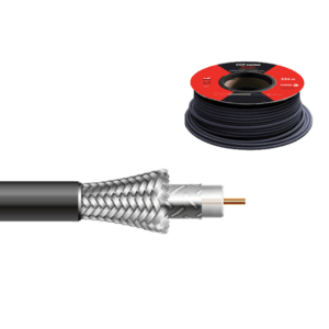 CCF-020-100M - CCF 020 A Eca N 100M Câble Coaxial 6,7mm 17 VATC 100m pour Installations TV et Satellite - FAGOR MAROC