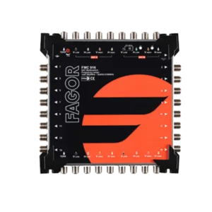 FMC-908 - Multiswitch Cascadable 9x9x8 Solution Satellite et TV Terrestre Haute Performance - FAGOR