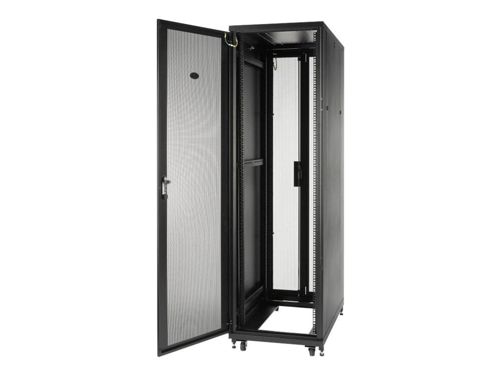 1 AR2400 Net Shelter SV 42 U 600mm Wide x 1060mm Deep Enclosure with Sides Black APC