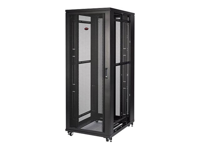 1 AR2487 Net Shelter SV 48 U 800mm Wide x 1060mm Deep Enclosure with Sides Black APC