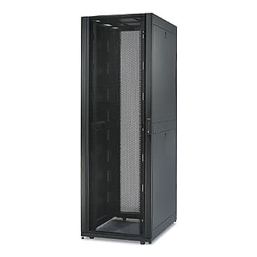 1 AR3150 Net Shelter SX 42 U 750mm Wide x 1070mm Deep Enclosure with Sides Black APC
