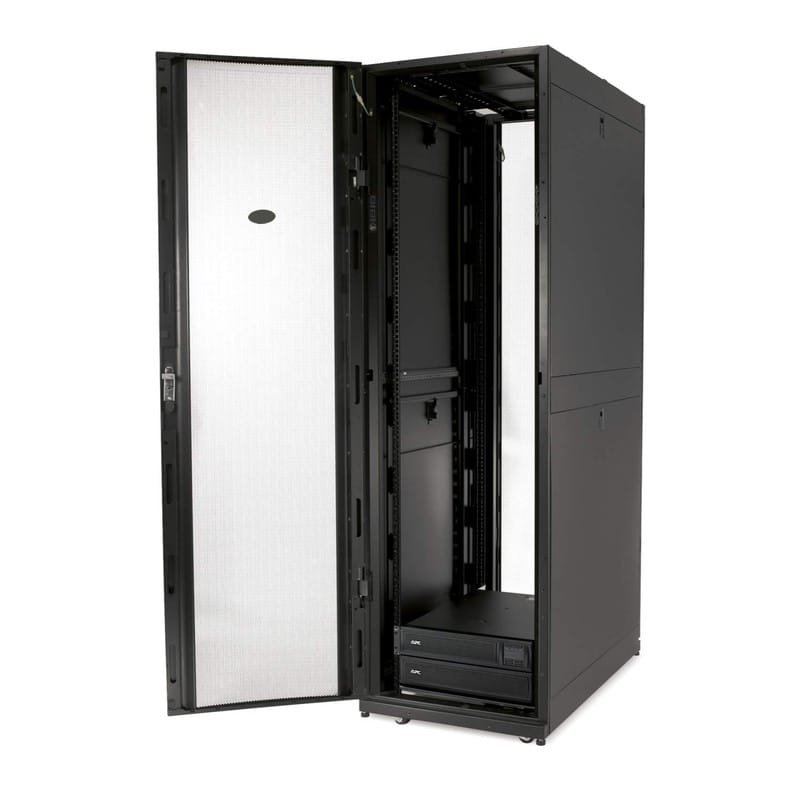 2 AR3100 APC Net Shelter SX 42 U Server Rack Enclosure 600mm x 1070mm w Sides Black APC