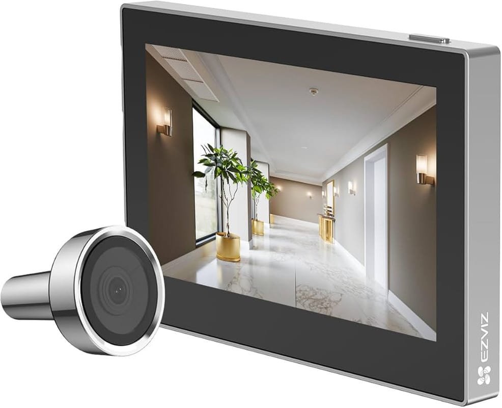 CS-HP2 - Wire-Free Peephole Door Viewer - Ezviz Prix Maroc