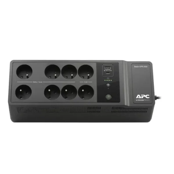 BE850G2-FR - APC Back-UPS 850VA, 230V, USB Type-C and A charging ports - APC Prix Maroc