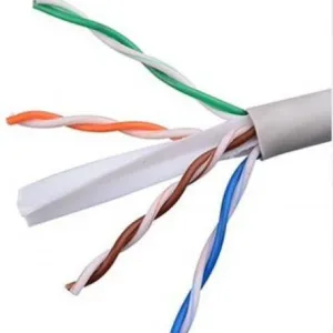 DS-1LN6U-W/CCA - 305 m CAT6 UTP Network Cable (CCA,0.565 mm) - Hikvision Prix Maroc