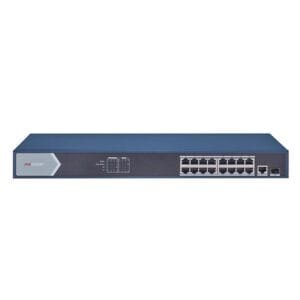 DS-3E0518P-E - 16 Port Gigabit Unmanaged POE Switch - Hikvision Prix Maroc