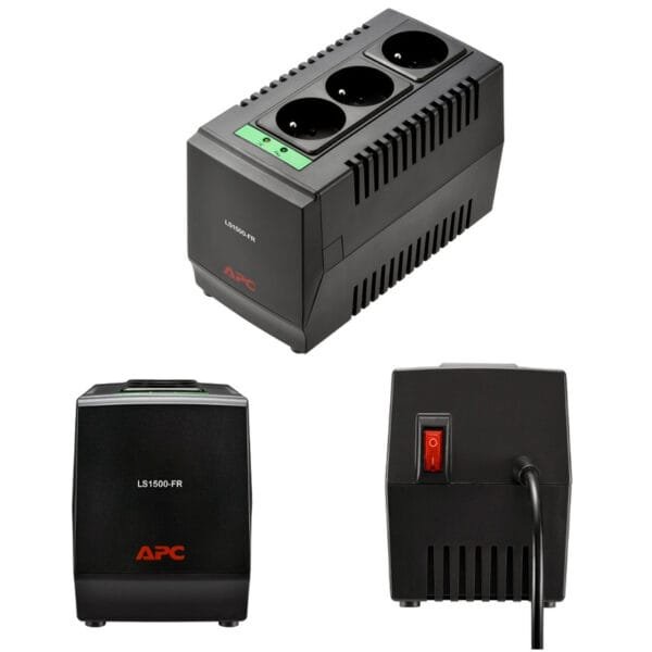 LS1500-FR - APC Line-R 1500VA Automatic Voltage Regulator, 3 OUTLETS, 230V French Africa - APC Prix Maroc