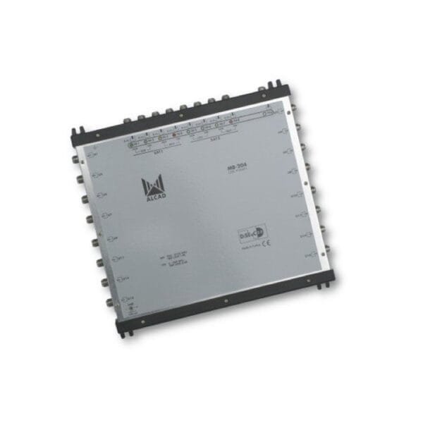 ML-204 - ALCAD - 8 polarités et TV avec 16 sorties. DiSEqC 2.0, bande terrestre active Prix Maroc