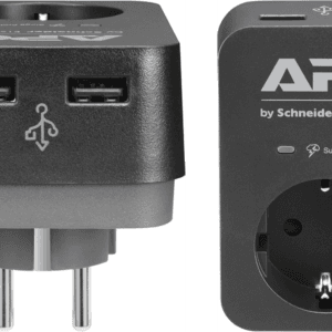 PME1WB-GR - APC Essential SurgeArrest 1 Outlet Black 230V Germany - APC 2 PME1WB-GR - APC Essential SurgeArrest 1 Outlet Black 230V Germany - APC Prix Maroc