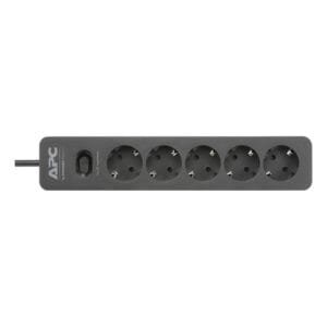 PME5B-GR - APC Essential SurgeArrest 5 Outlet Black 230V Germany - APC 3 PME5B-GR - APC Essential SurgeArrest 5 Outlet Black 230V Germany - APC Prix Maroc