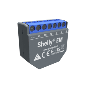 Shelly EM - Compteur monophase 50 A - SHELLY Prix Maroc