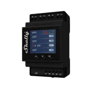 Shelly Pro 4Pm - Module Pro 4 Sorties avec port Ethernet et wifi et Mesure de Consommation - SHELLY Prix Maroc