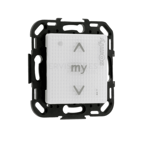 1810881B - Télécommande Volet Roulant Murale SANS FIL SMOOVE PURE SHINE 1CH RTS / CANAL 433.42 MHz - Somfy 1 Somfy 1810881B Telecommande Volet Roulant Murale SANS FIL SMOOVE PURE SHINE 1CH RTS CANAL 433 42 MHz min