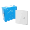 T0EU2C - SONOFF TX Series Wi-Fi Interupteur Tactil double Eclairage - SONOFF Prix Maroc