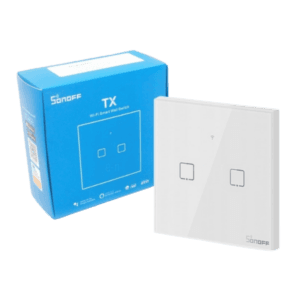 T0EU2C - SONOFF TX Series Wi-Fi Interupteur Tactil double Eclairage - SONOFF Prix Maroc