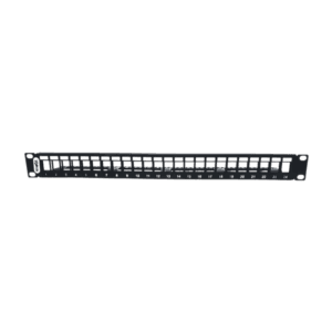 TPN-PB46AF - PB MODULAIRE (VIDE) 24 PORTS CAT6A STP 19'' 1U - TOPNet Prix Maroc