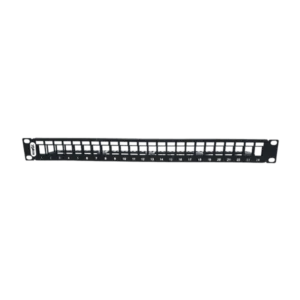 TPN-PB46AF - PB MODULAIRE (VIDE) 24 PORTS CAT6A STP 19'' 1U - TOPNet Prix Maroc