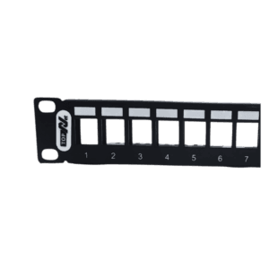 TPN-PB46AF - PB MODULAIRE (VIDE) 24 PORTS CAT6A STP 19'' 1U - TOPNet Prix Maroc