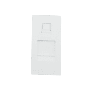 TPN-PL42S7 - PLASTRON RJ45 SIMPLE 45X22,5 CAT6A/7 - TOPNet Prix Maroc