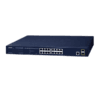 GS-4210-16T2S - Switch Gigabit Ethernet géré Couche 2 avec 16 ports + 2 interfaces SFP - Planet Prix Maroc