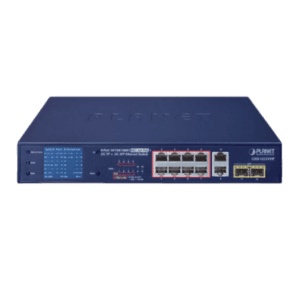 GSD-1222VHP - Switch Ethernet 8 ports 10/100/1000T PoE 802.3at + 2 ports 10/100/1000T + 2 ports SFP 1000X - Planet 2 GSD-1222VHP - Switch Ethernet 8 ports 10/100/1000T PoE 802.3at + 2 ports 10/100/1000T + 2 ports SFP 1000X - Planet Prix Maroc