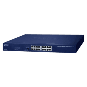 GSW-1601 - Switch Gigabit Ethernet 16 ports 10/100/1000BASE-T - Planet Prix Maroc