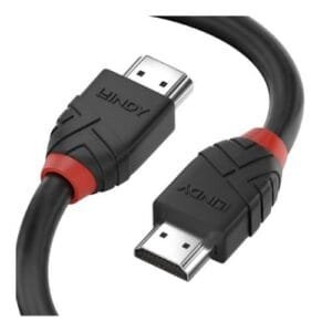 LINDY-36473 - Câble HDMI 3m Haute Vitesse, Noir - Parfait pour TV et PC - LINDY