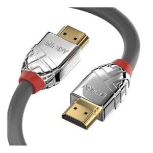 LINDY-37874 - Câble HDMI Haute Vitesse 5m, Ligne CROMO - Performance Élevée - LINDY