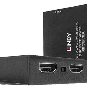 LINDY-38208 - Extension HDMI Cat.6 70m 10.2G avec POC et LOOP OUT - LINDY