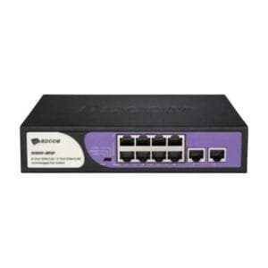 S1000-8P2F - Switch PoE+ 8 Ports 100M avec 2 Ports RJ45 100M - BDCOM Prix Maroc