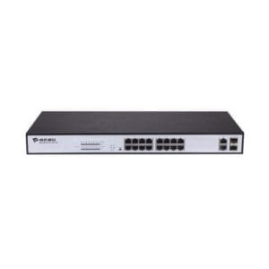 S1218-16P-330 - Commutateur POE+ 16 ports 100M avec 2 ports gigabit RACKABLE - BDCOM Prix Maroc