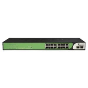 S1500-16P2S - Commutateur 16 ports Gigabit PoE+ avec alimentation intégrée - BDCOM Prix Maroc