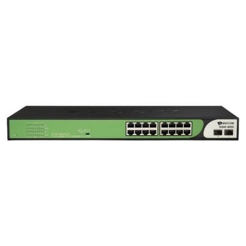 S1500-16P2S - Commutateur 16 ports Gigabit PoE+ avec alimentation intégrée - BDCOM 4 S1500 16P2S Commutateur 16 ports Gigabit PoE avec alimentation integree BDCOM 1 1