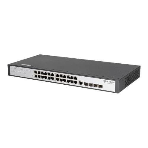 S2528-B /S2528-C - Commutateur 24 ports Gigabit Base-T et 4 ports SFP - BDCOM 4 S2528 B S2528 C Commutateur 24 ports Gigabit Base T et 4 ports SFP BDCOM 1