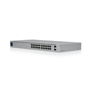 USW-24-POE-EU - Switch réseau 24 ports PoE+, 1000 Mb/s, SFP inclus - Ubiquiti Prix Maroc