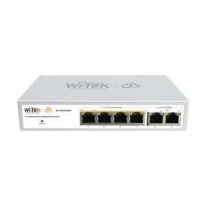 WI-PCES306G V2 - Outdoor PoE Switch 4G Cat4 avec Gestion Cloud et Ports Ethernet - Wi-Tek