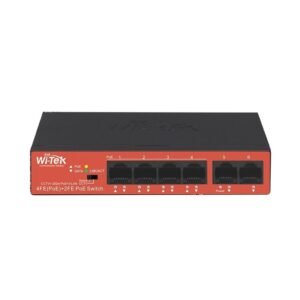 WI-PS205H (V2) - Outdoor PoE Switch 4G Cat4 avec Port Ethernet et Gestion Cloud 50Mbps - Wi-Tek