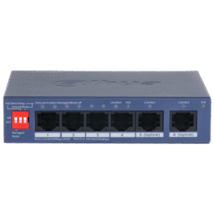 CS4006-4ET2GT-36 - Dahua Switch 5 Ports Mégabit POE Cloud 2*GB
