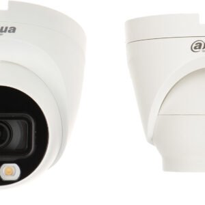 HDW1239V-A-IL - Dahua Camera IP POE DOME 2MP Full Color SMART IR + AUDIO IR 40m