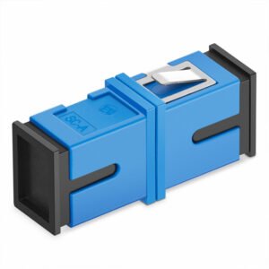 SCUSXSMABLU - Adaptateur Fibre Optique SC/UPC Simplex SM Couleur Bleue - Briticom