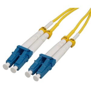 LCSCDXS2YEL3 - Cordon de fibre optique Duplex LC/UPC-SC/UPC Jaune 3m 2mm - Briticom