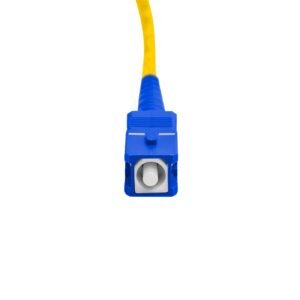 SCPS2YEL1 - Pigtail Fibre Optique SC/UPC OS2 Jaune 1m (0,9mm, LSZH) - Briticom
