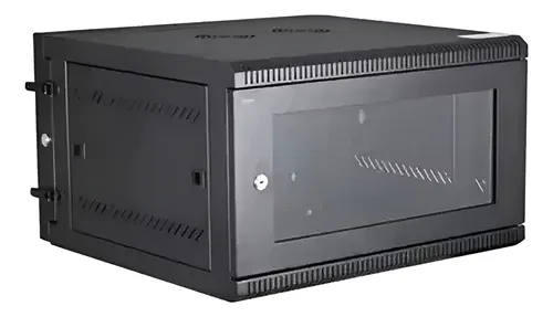 ZK-R6U-5406A - Armoire en acier auto-assemblée 19" 6U, porte en verre sélect. - ZKTeco 4 D NQ NP 838738 MPE91521381541 092025 O zk r6u 5406a zk teco gabinete 6ru